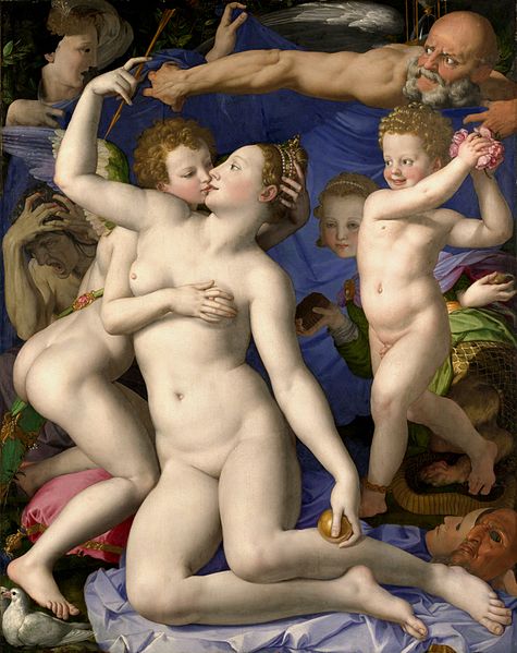 "Alegoría do triunfo de Venus", Angelo Bronzino Alegoría do triunfo de Venus, Angelo Bronzino