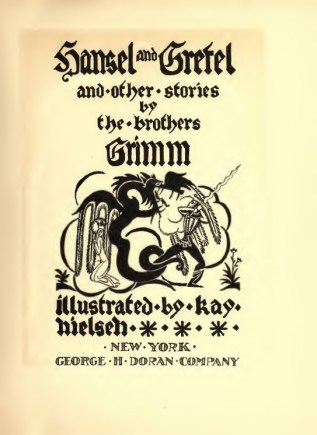 Frontispicio de "Hansel and Gretel and other stories" Hansel and Gretel and other stories