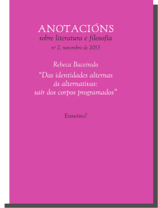 Das identidades alternas