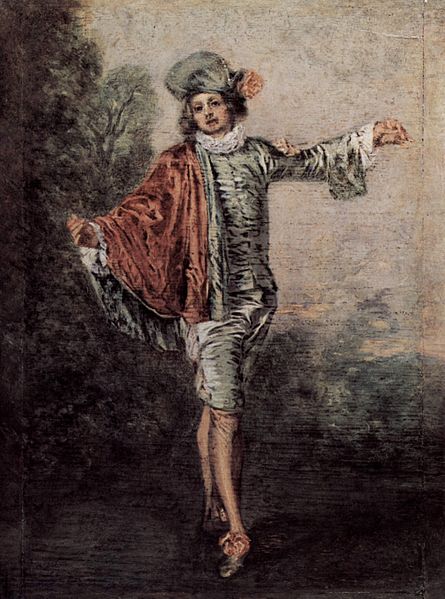 "L'indifférent" (c. 1717), por Antoine Watteau Jean-Antoine_Watteau_-_L'indifférent