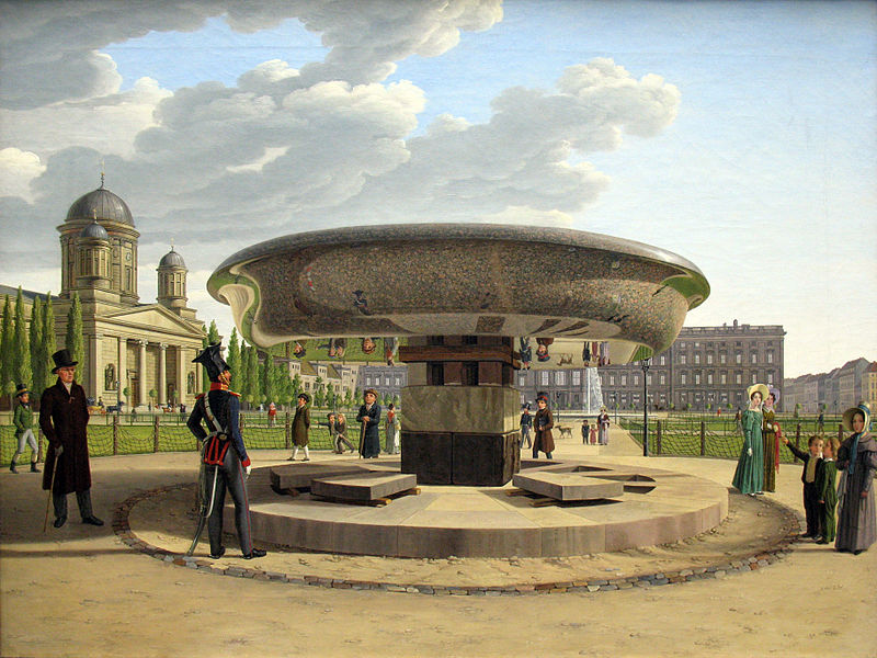 Johann Erdmann Hummel (1769–1852): A Copa de Granito no Lustgarten de Berlín 800px-1831Hummel_Granitschale_im_Lustgarten_anagoria