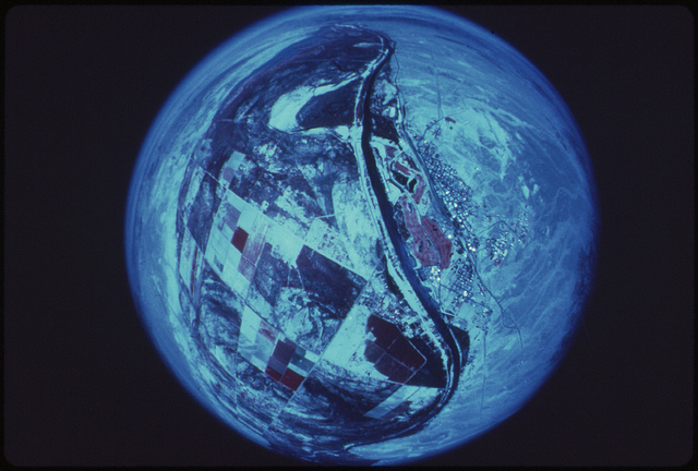 Imperial Valley, maio de 1972, por Charles O'Rear, The US National Archives