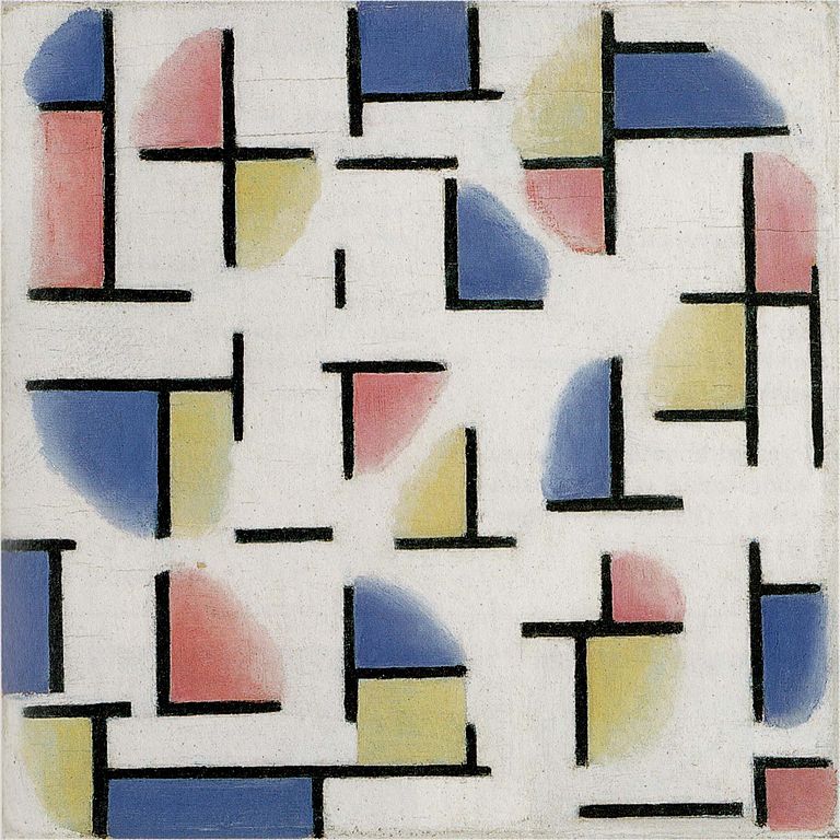 Variación sobre Composición XIII, por Theo van Doesburg