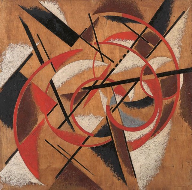 Liubov Popova, Construción de forza espacial, 1920-21