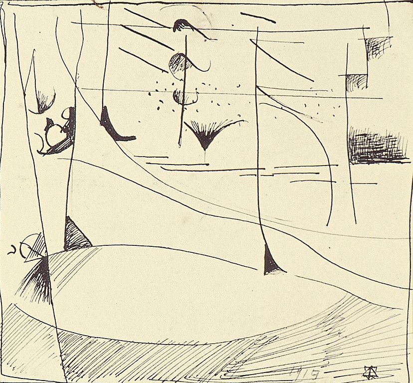 Composición, por Theo van Doesburg